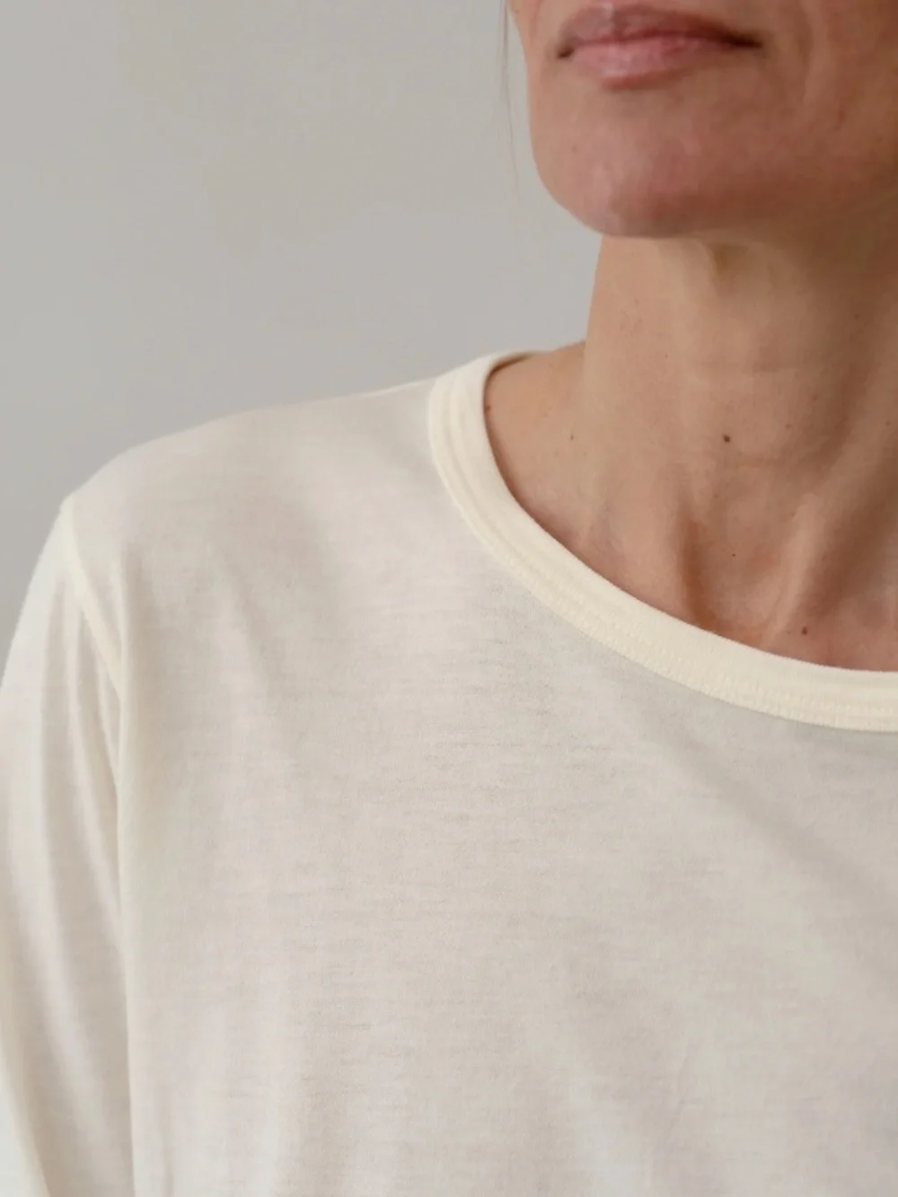 DONNI Jersey Long Sleeve Tee - Picture 3 of 4